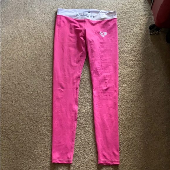 hot pink workout leggings